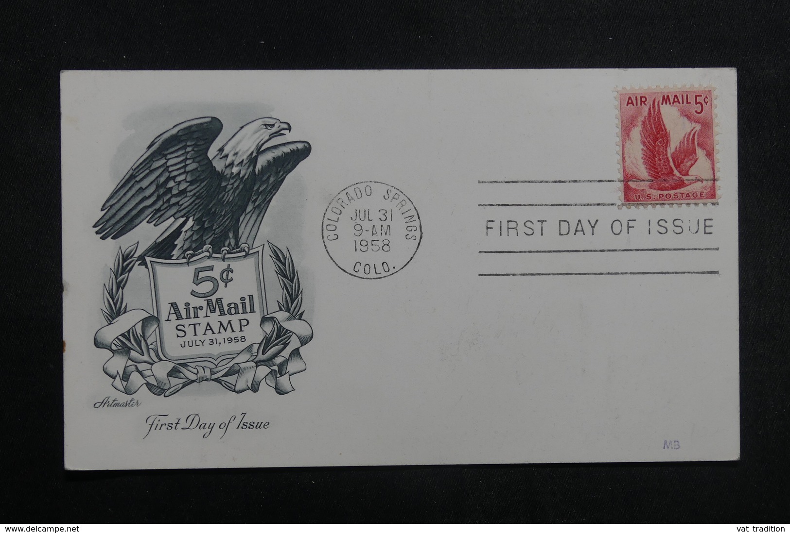 ETATS UNIS - Carte FDC En 1958 - Aigle - L 40213 - 1951-1960