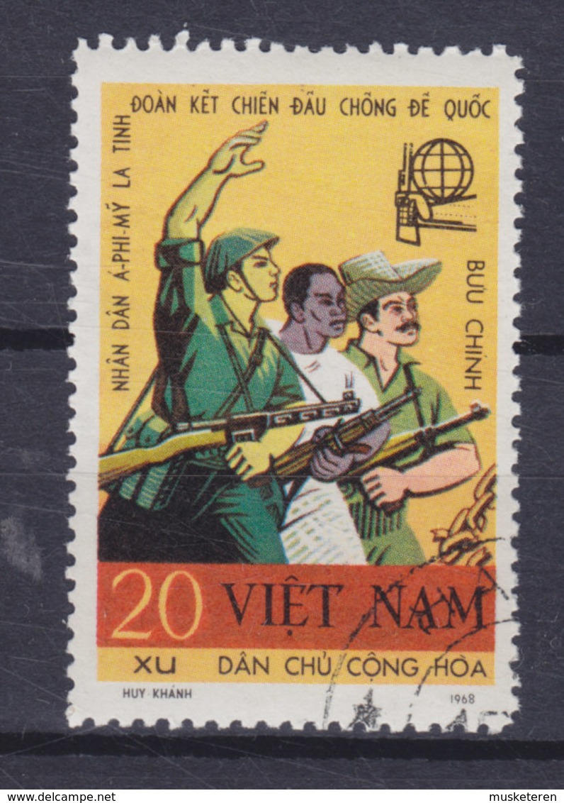 Vietnam 1968 Mi. 558     20 Xu Kubanisch-vietnamesische Waffenbrüderschaft - Vietnam