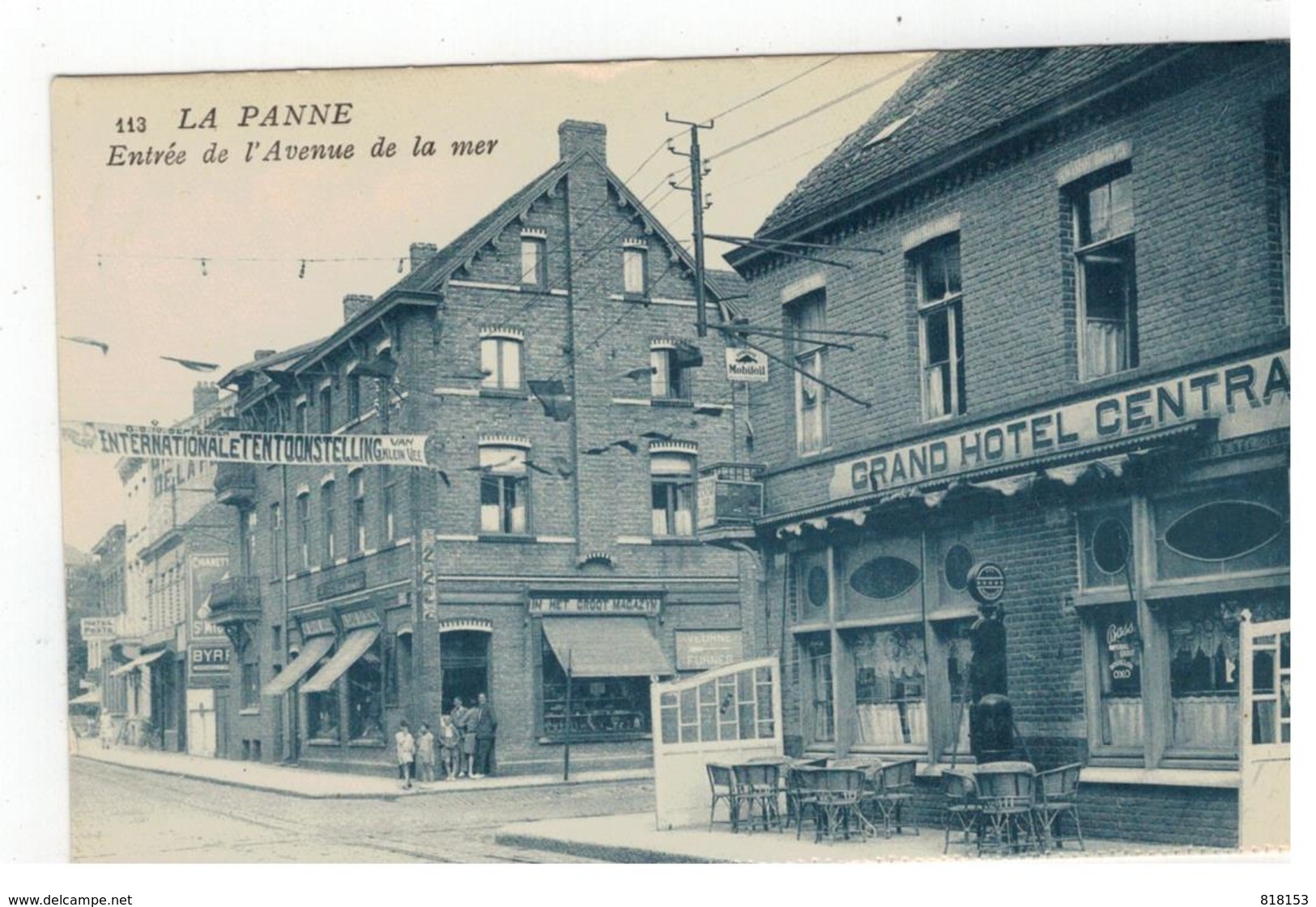 De Panne 113. LA PANNE Entrée De L'Avenue De La Mer - De Panne