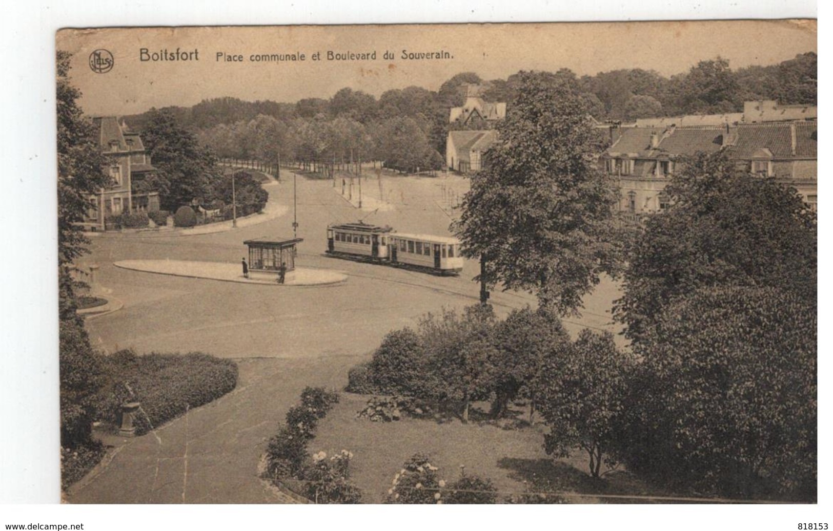Boitsfort Place Communale Et Boulevard Du Souverain - Watermaal-Bosvoorde - Watermael-Boitsfort