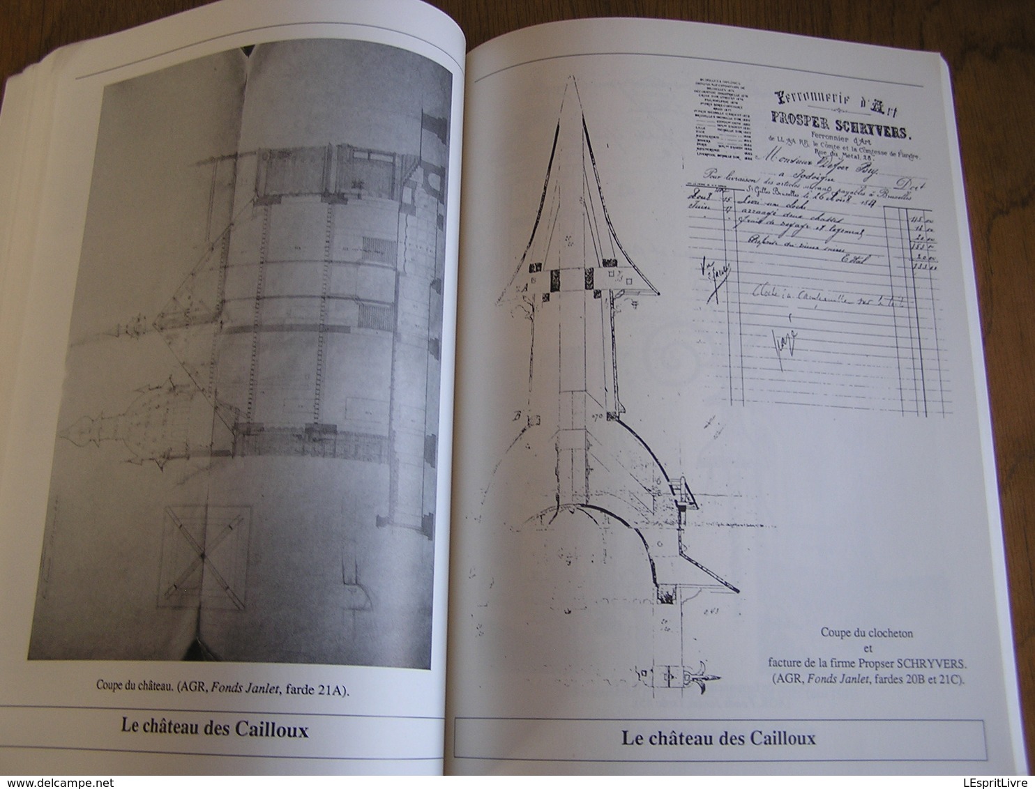 CHÂTEAU DES CAILLOUX Jodoigne Régionalisme Architecture Hector Defoër Dufour Dufort Egypte Salle des Echos Hopital Parc