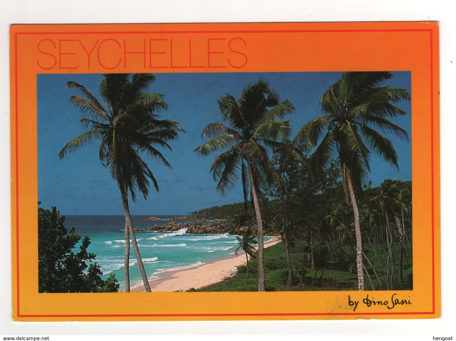 Timbre Lady Diana Sur Cp , Carte , Postcard Pour La France - Seychelles (1976-...)