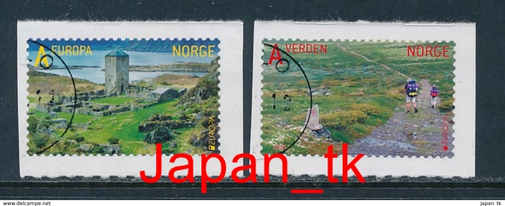 NORWEGEN Mi. Nr. 1783-1784 - Europa Cept - Besuche - 2012 - Used - 2012