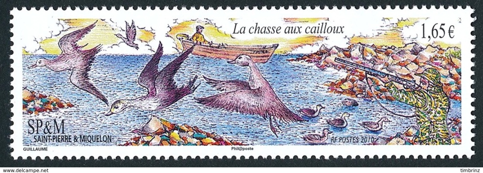 ST-PIERRE ET MIQUELON 2010 - Yv. 984 **   Faciale= 1,65 EUR - Chasse Aux Cailloux  ..Réf.SPM11590 - Ungebraucht