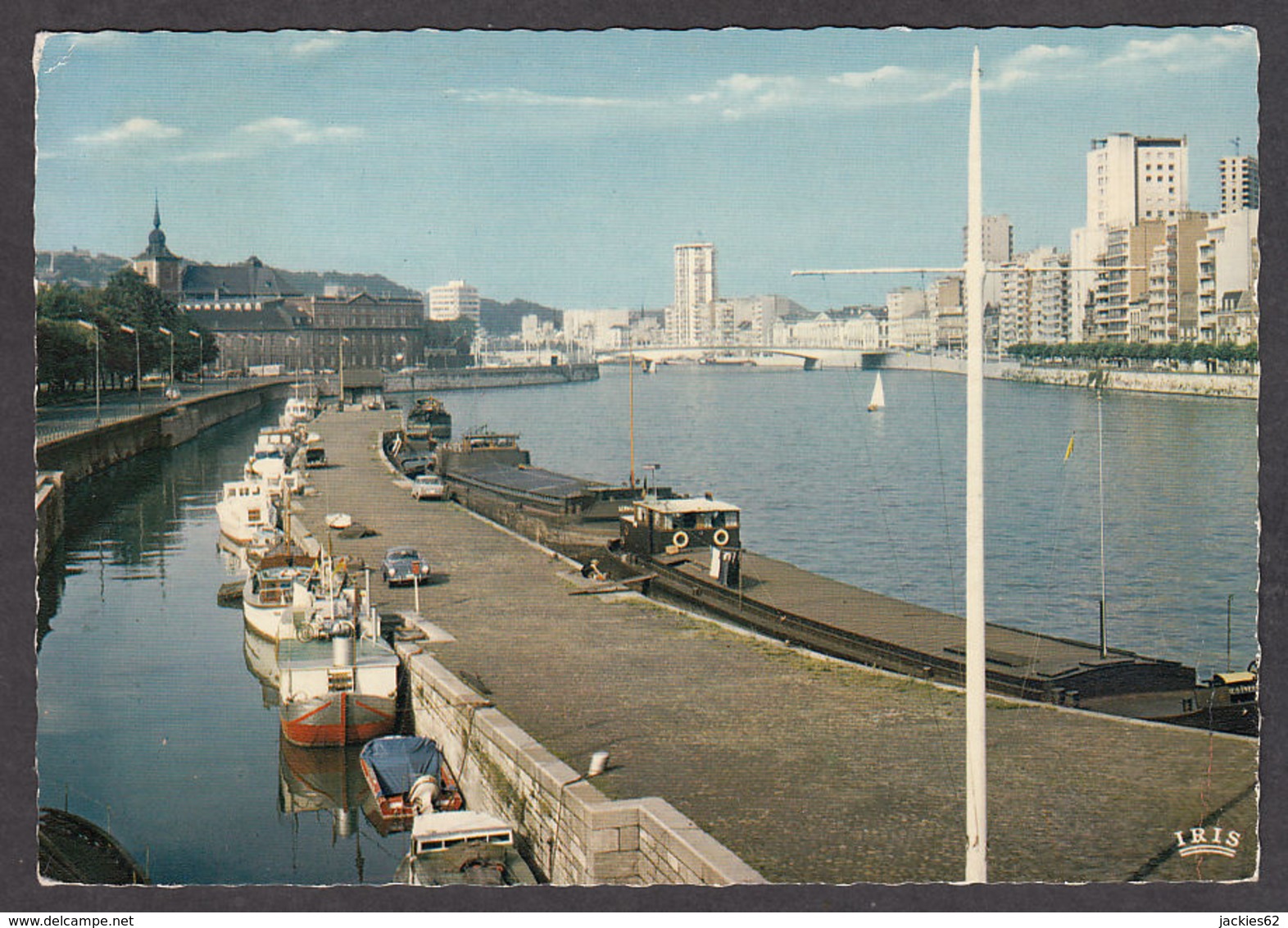 105140/ LIEGE, L'Evêché Et Le Port Des Yachts - Liege