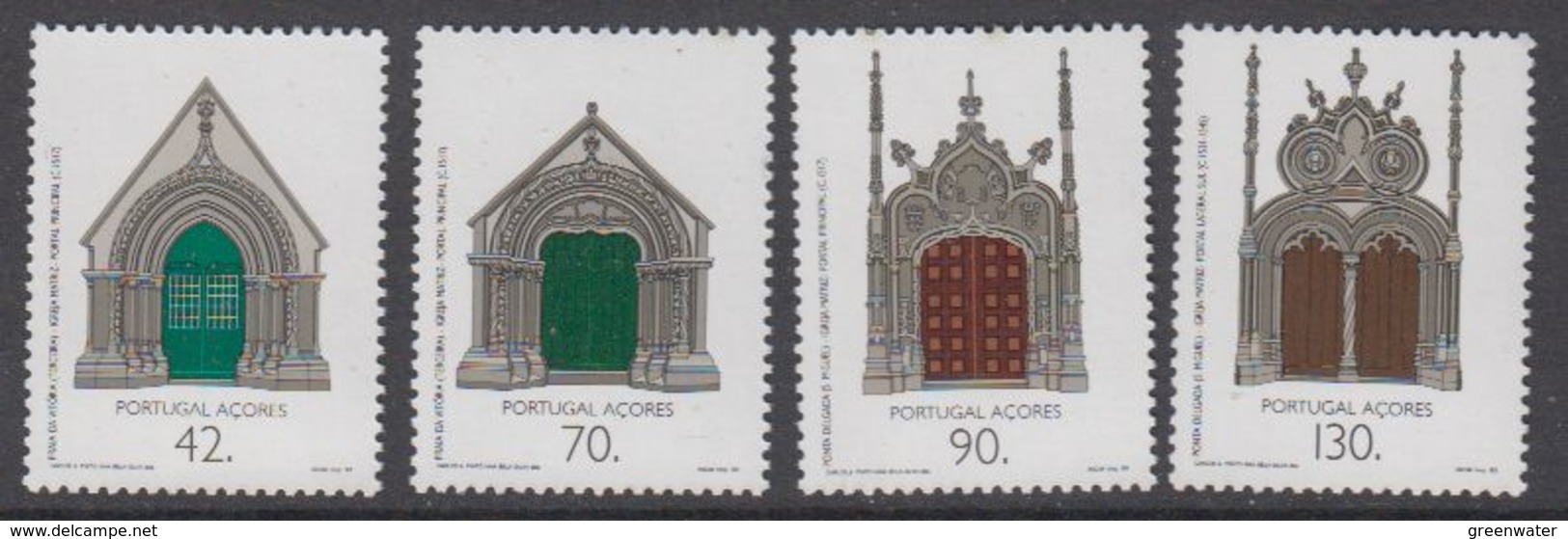 Azores 1993 Doorways 4v ** Mnh (44324) - Azoren