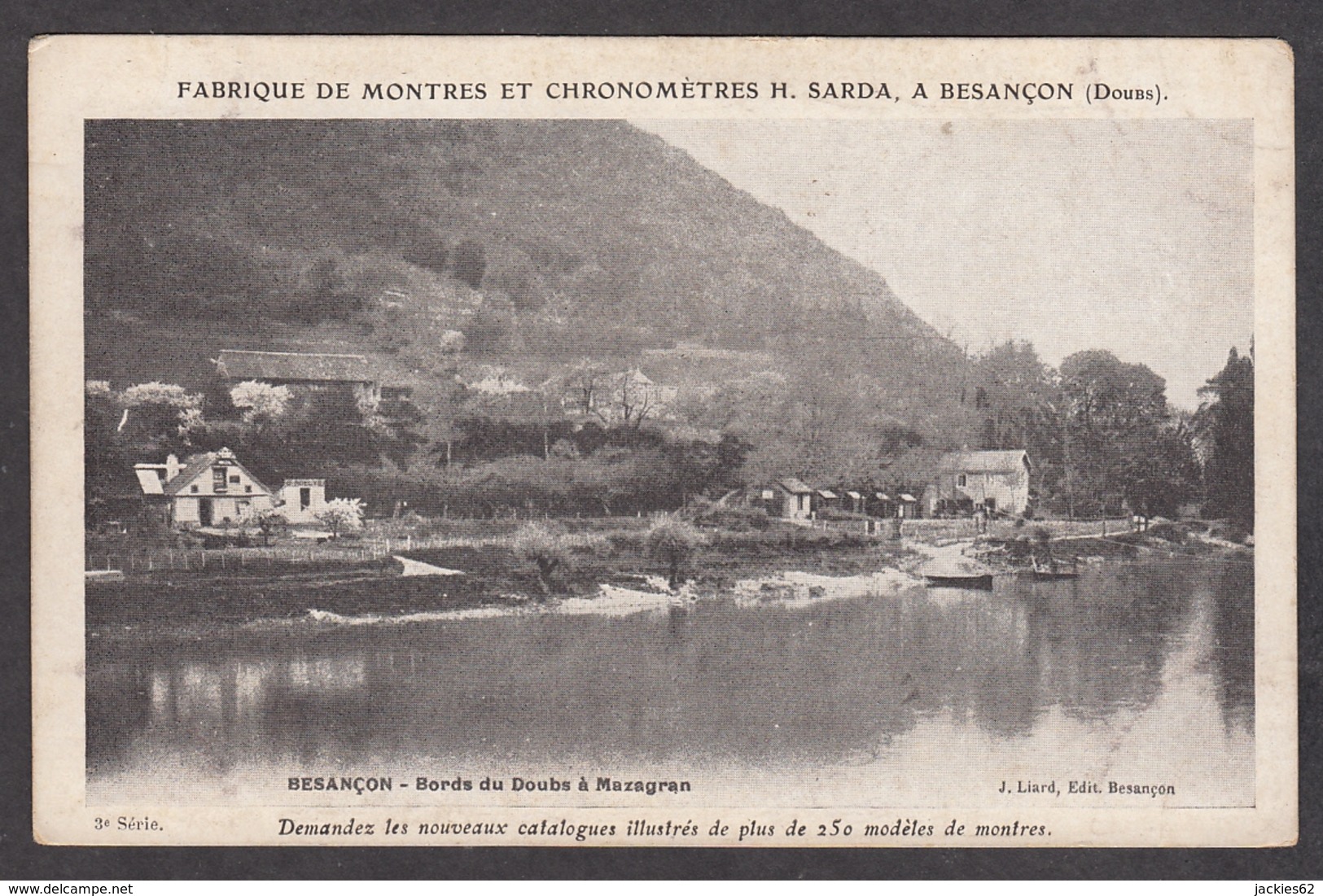 100311/ BESANCON, Bords Du Doubs à Mazagran - Besancon