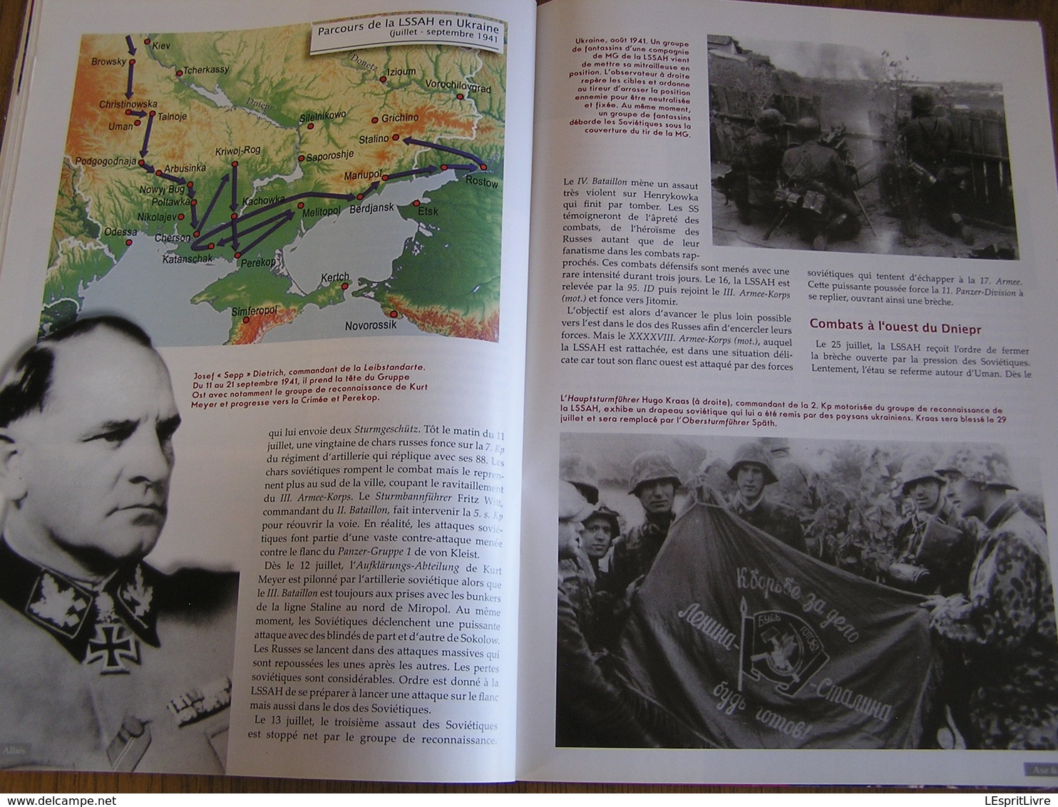 AXE ET ALLIES N° 14 Guerre 40 45 Leibstandarte SS Garde Hitler LSSAH Balkans Barbarossa Invasion Russie Est Or des Nazis