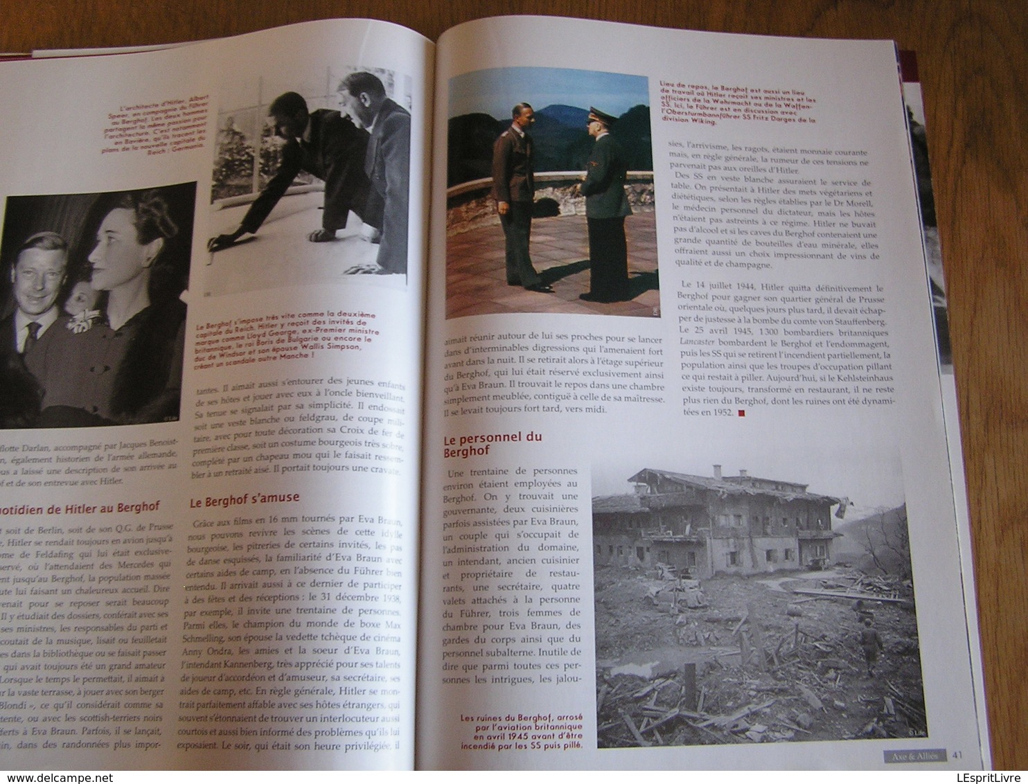 AXE ET ALLIES N° 18 Guerre 40 45 Dans l'Intimidité du Führer Hitler et les Femmes Berghof Koufra Leclerc Model Ukraine