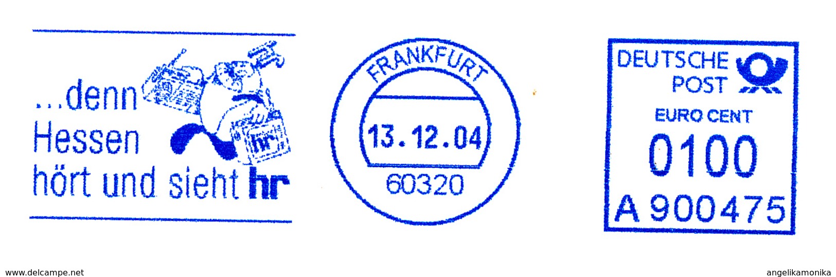 Freistempel 6293 Hessen Männchen Radio - Maschinenstempel (EMA)