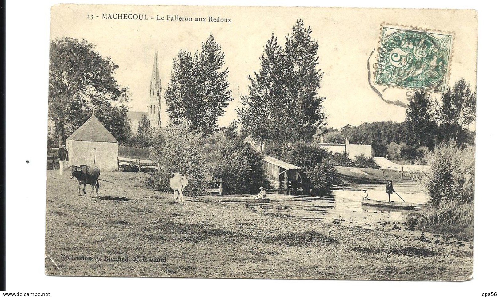 MACHECOUL - Le FALLERON Aux REDOUX - Richard éditeur (1905) - Machecoul