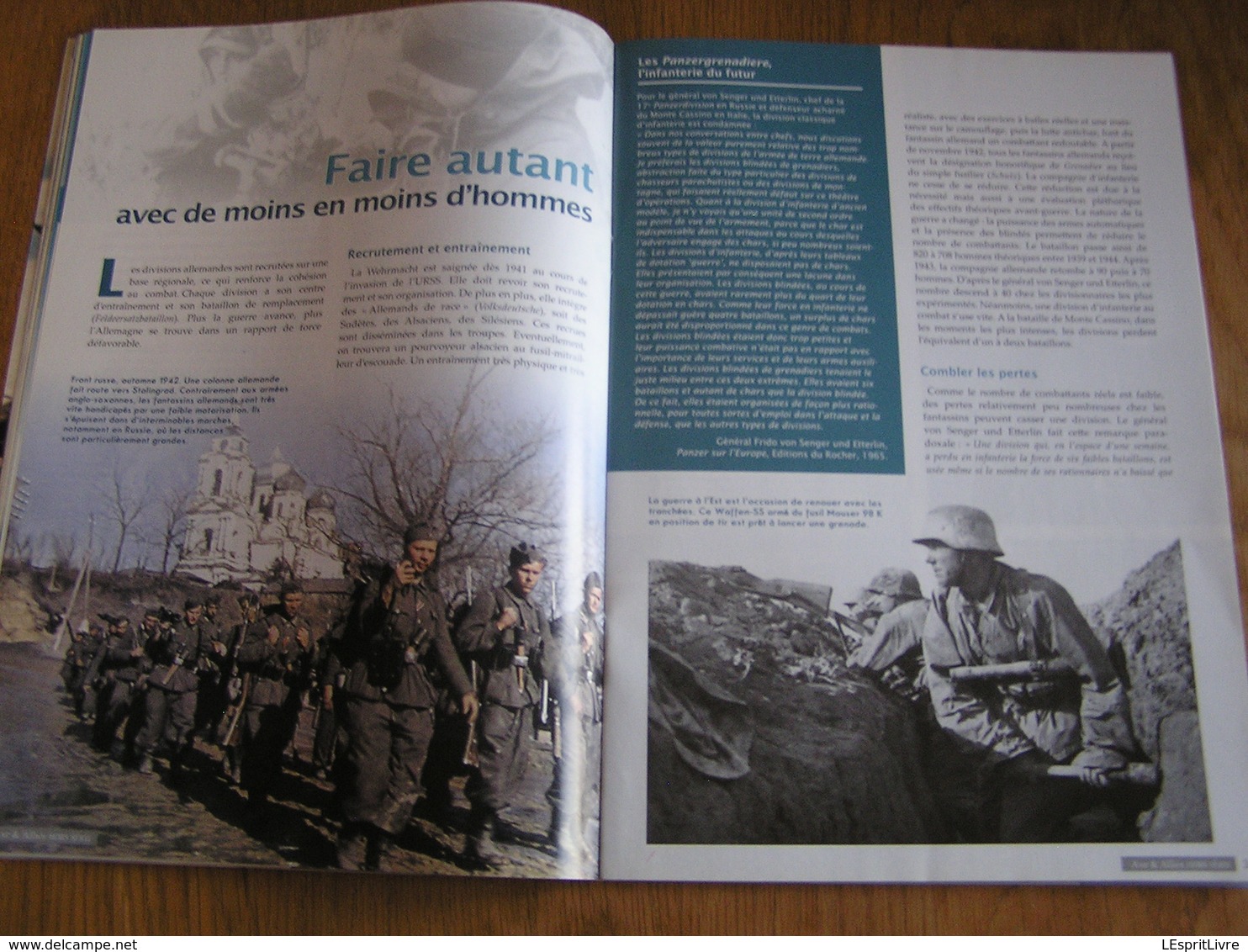 AXE ET ALLIES Hors Série N° 2 Guerre 40 45 Infanterie Fantassin Soldat Allemand Français Américain Russe Japonais Armée