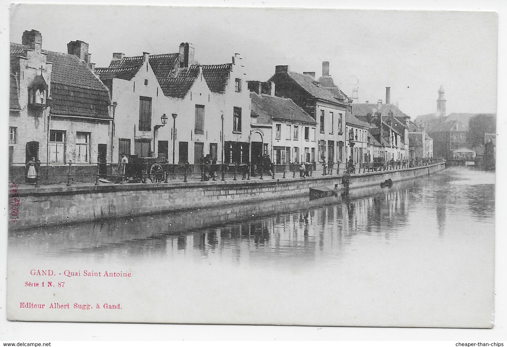 Gand - Quai Saint Antoine - Dos Simple - Gent