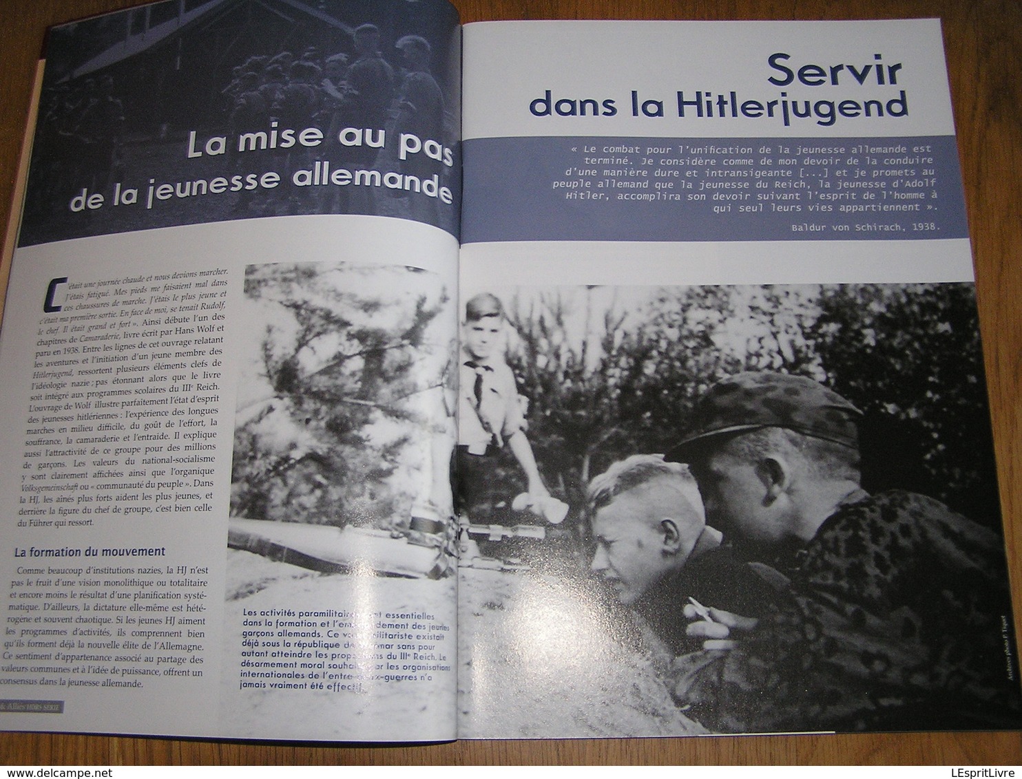 AXE ET ALLIES Hors Série N° 8 Guerre 40 45 Hitlerjugend Jeunesse Hitlérienne Hitler Nazisme SS Panzer Division France