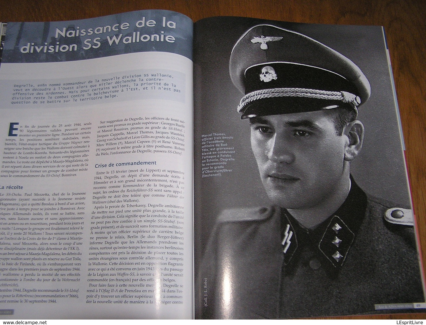 AXE ET ALLIES Hors Série N° 10 Guerre 40 45 Légion Wallonne Wallonie Degrelle Rex Wallonien Tcherkassy Waffen SS Russie