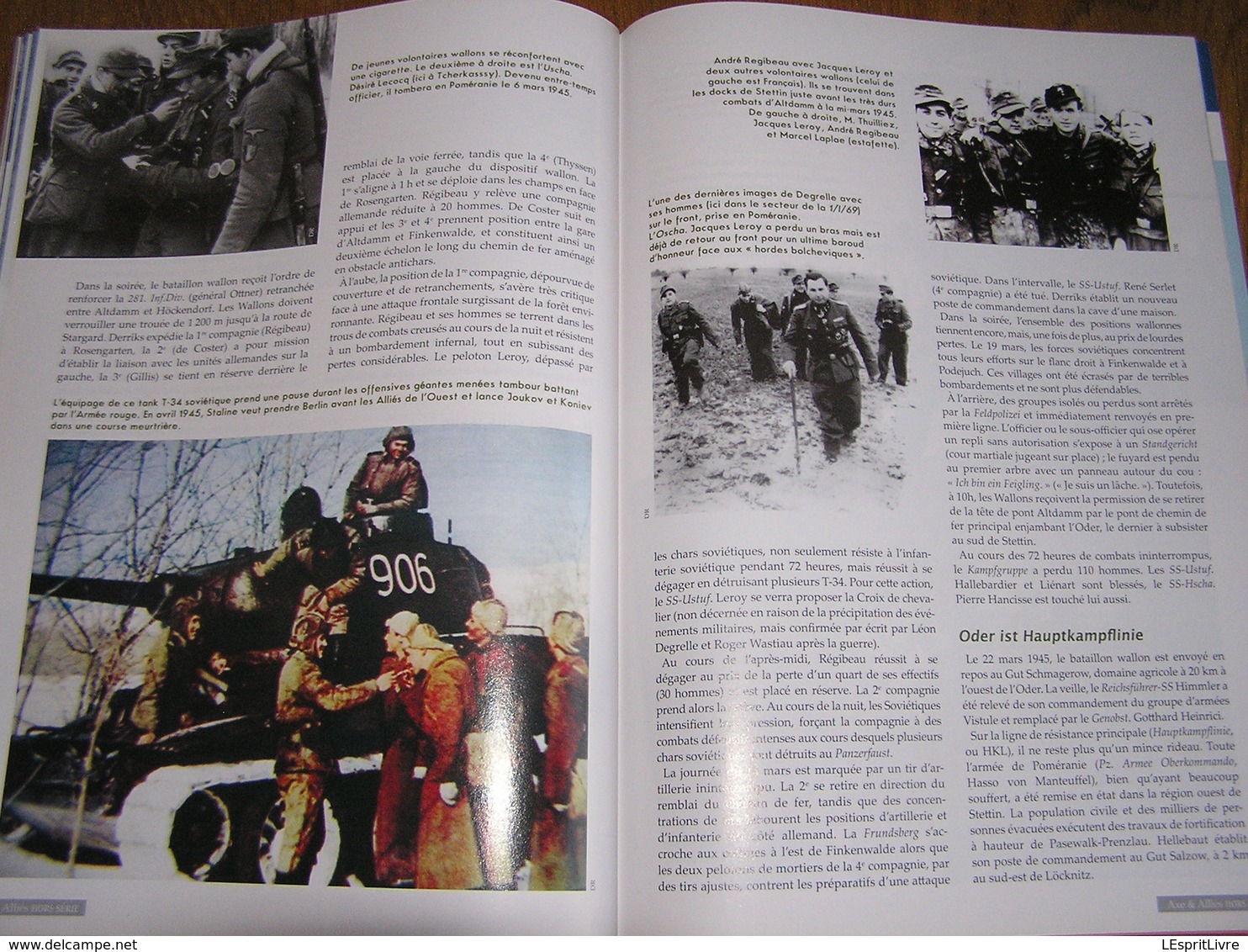 AXE ET ALLIES Hors Série N° 10 Guerre 40 45 Légion Wallonne Wallonie Degrelle Rex Wallonien Tcherkassy Waffen SS Russie