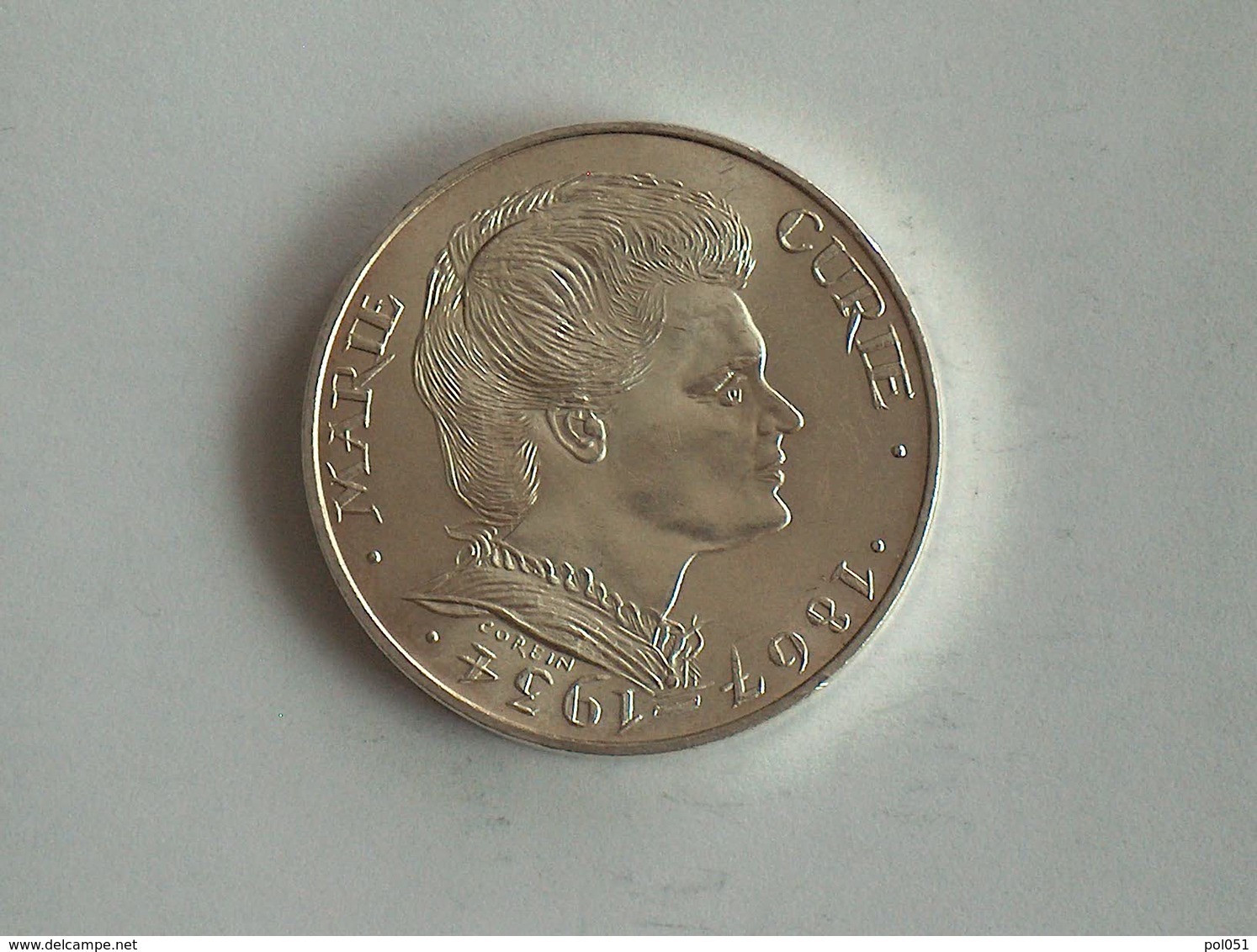 FRANCE 100 Francs 1984 Marie Curie - Silver, Argent - Autres & Non Classés