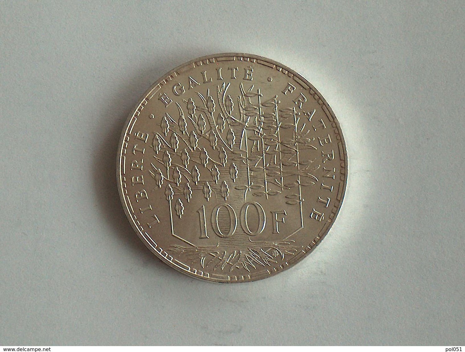 FRANCE 100 Francs 1984 - Silver, Argent - Autres & Non Classés