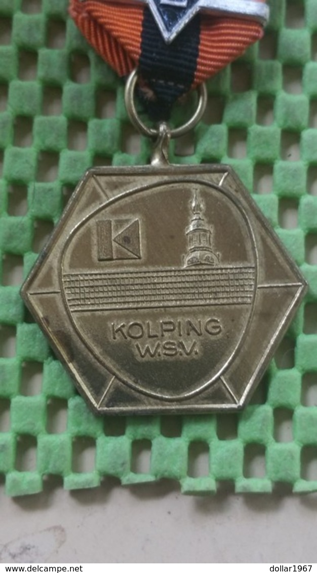 Medaille :Netherlands  - W.S.V Kolping , Nijmegen.  / Vintage Medal - Walking Association - Sonstige & Ohne Zuordnung