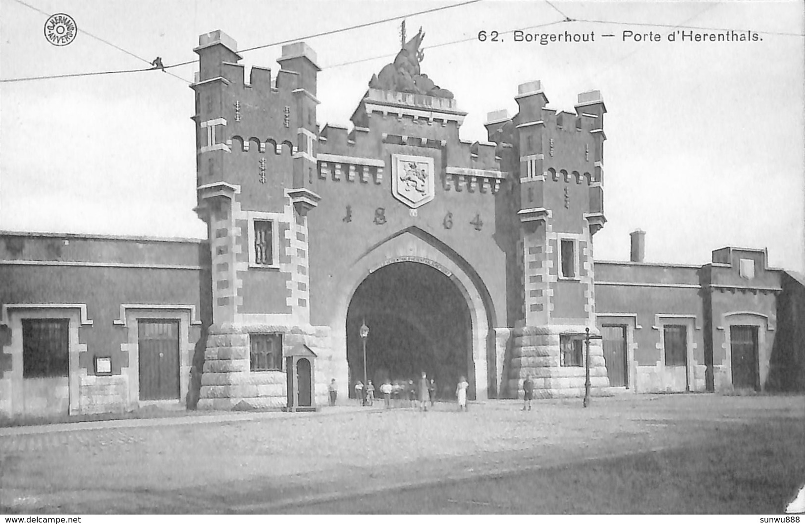 Borgerhout - Porte D'Herenthals (animation, G. Hermans) - Antwerpen