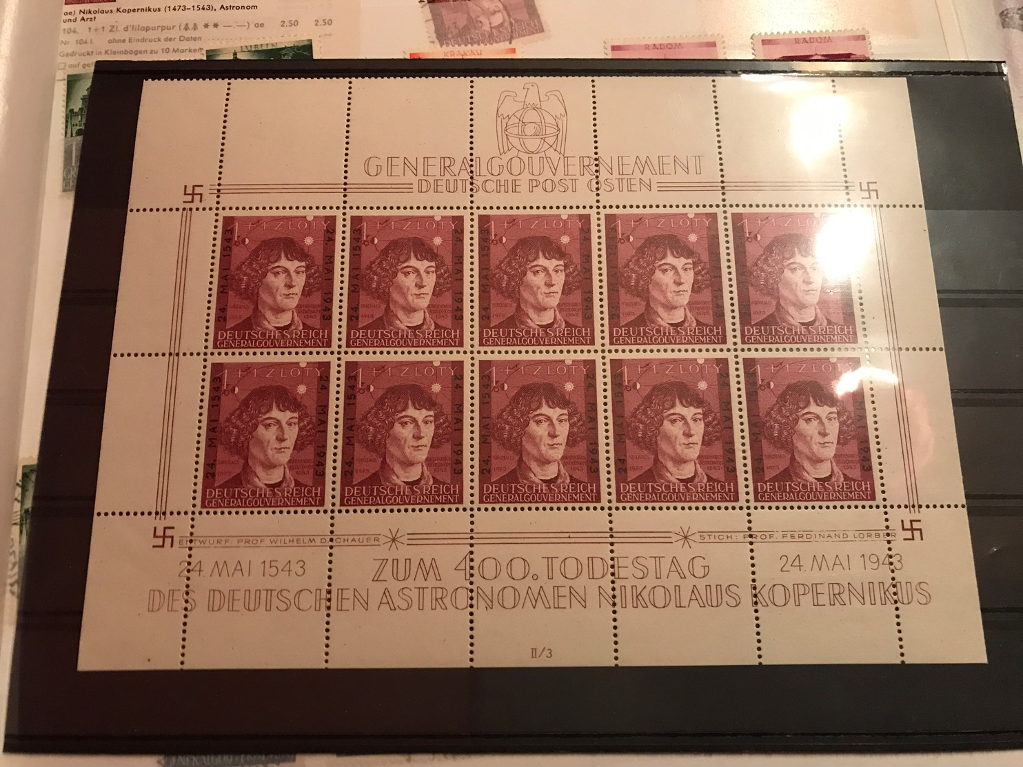 MiNr. 104 Deutschland Besetzungsausgaben II. Weltkrieg Generalgouvernement - Unused Stamps