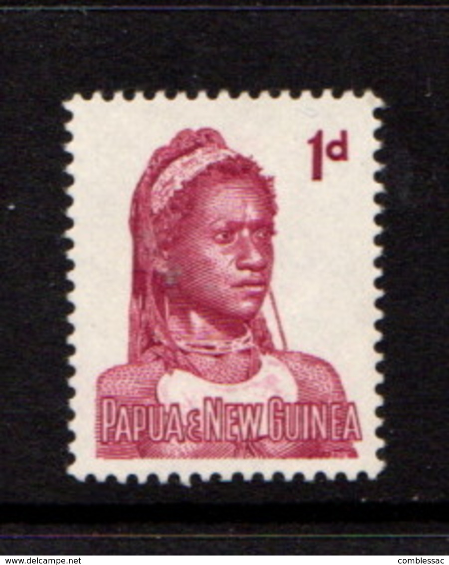 PAPUA  NEW  GUINEA    1961    1d  Lake    MNH - Papua New Guinea