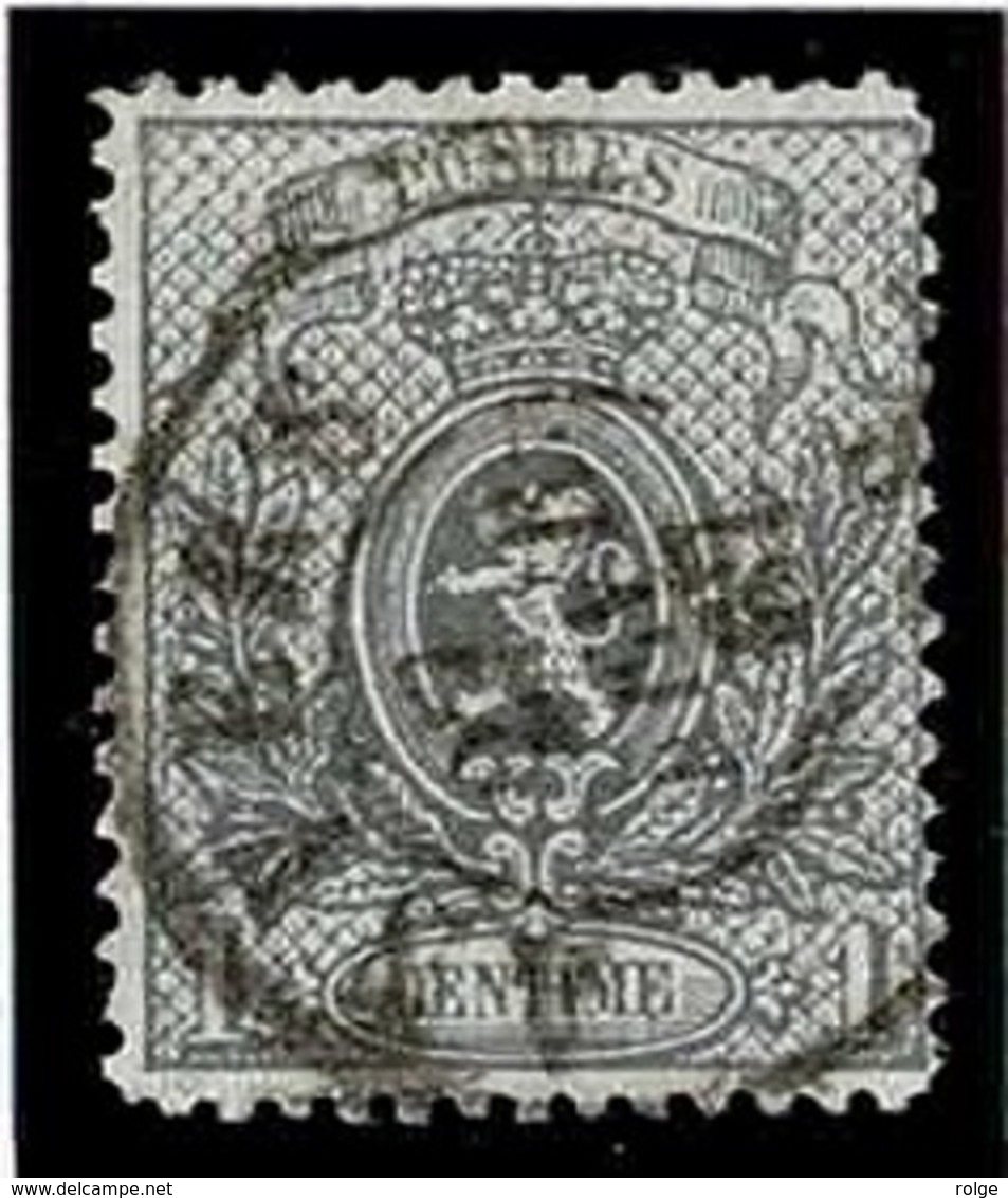 +MW-4302      ANVERS    Dubbel Cirkel  OCB  23 - 1866-1867 Petit Lion