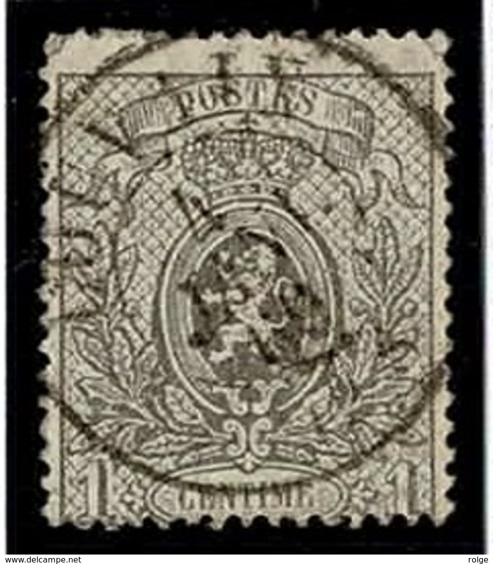 +MW-4316   LOUVAIN   Dubbel Cirkel  OCB  23 - 1866-1867 Petit Lion