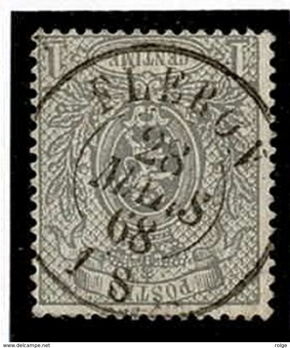 +MW-4324   FLERON   Dubbel Cirkel  OCB  23 - 1866-1867 Petit Lion