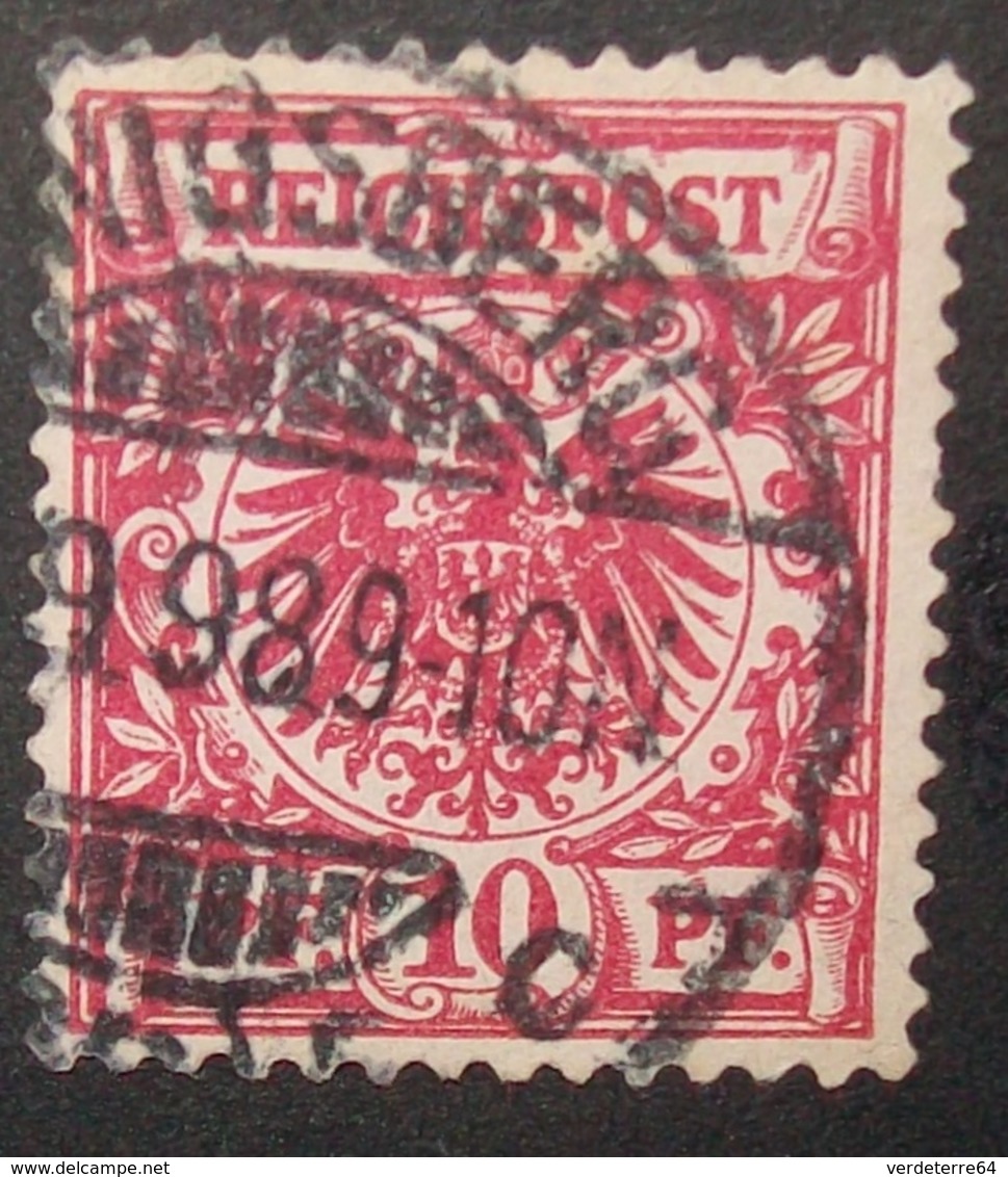 N°239B TIMBRE DEUTSCHES REICH  OBLITERE AVEC SIGNATURE GEPRUFT - Gebraucht