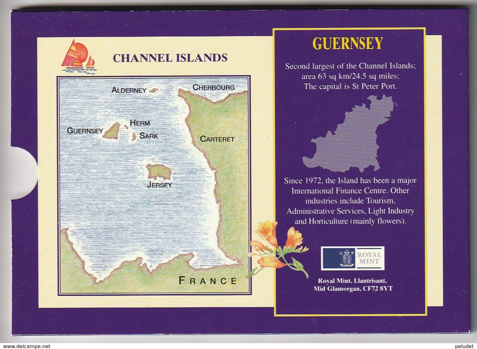 GUERNSEY 2003 Coin Set 8 Coins - Guernsey