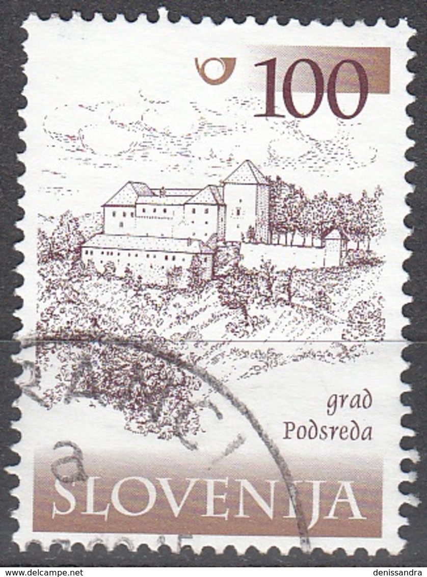 Slovenija 2000 Michel 300 O Cote (2006) 1.70 Euro Château De Podsreda Cachet Rond - Slovénie