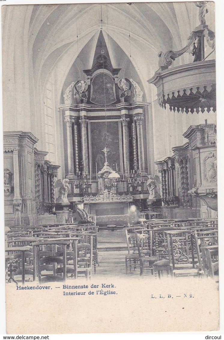 41458  -   Haekendover  Intérieur De  L'église - Tienen