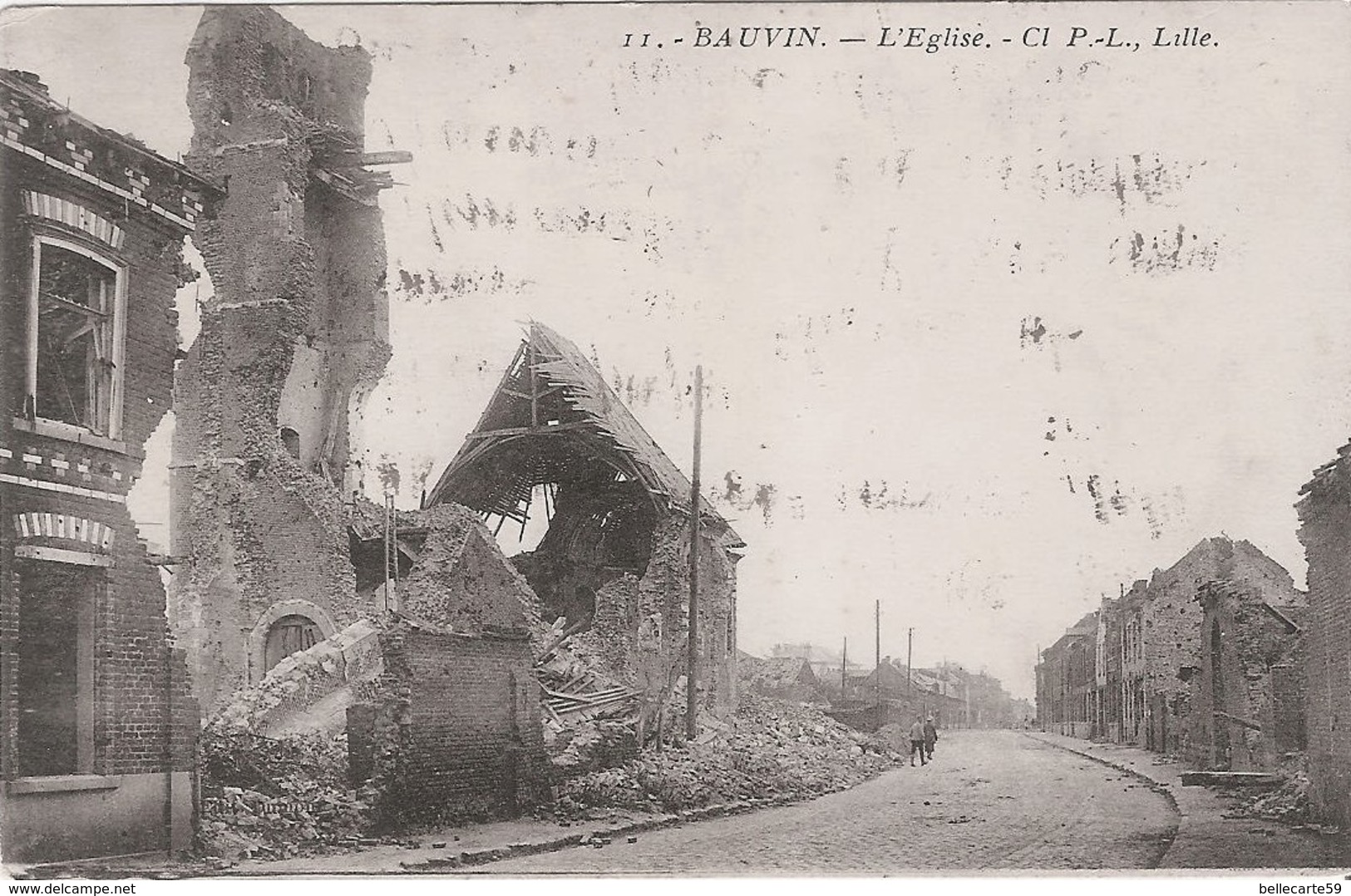 59 BAUVIN -  L'eglise - Autres & Non Classés