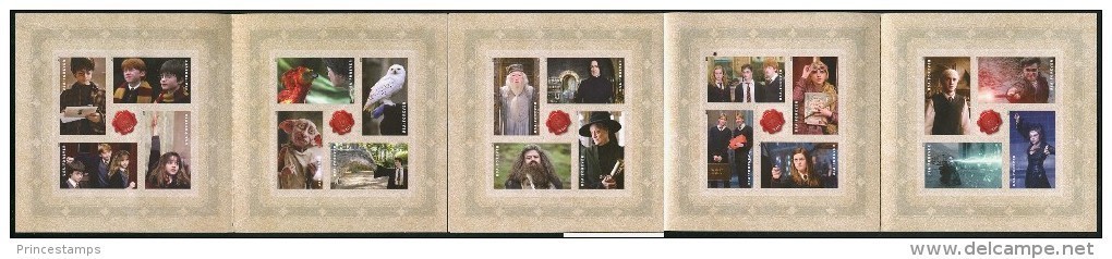 USA (2013) - 20 Stamp Set -  /  Harry Potter - Cinema - Cinema