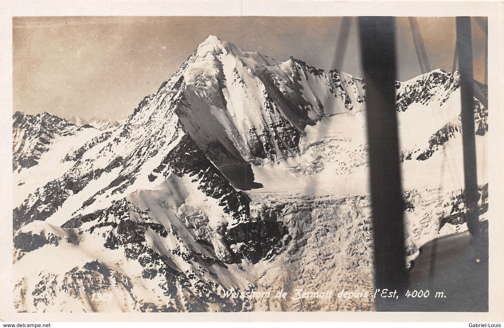 Weisshorn De Zermatt Depuis L'est - Vue Prise D'avion - Zermatt