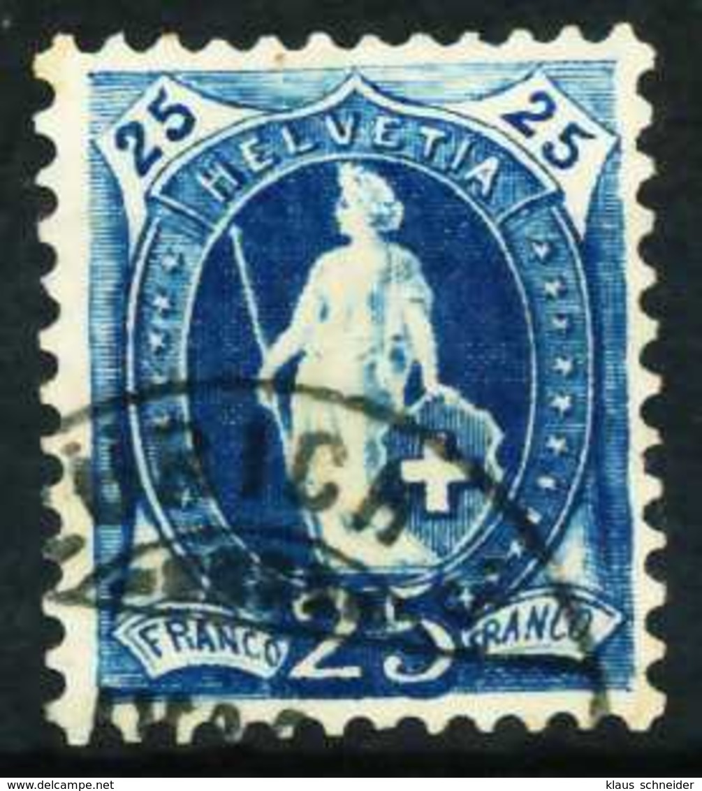 SCHWEIZ ST.HELV Nr 67Ca Gestempelt X696D32 - Used Stamps