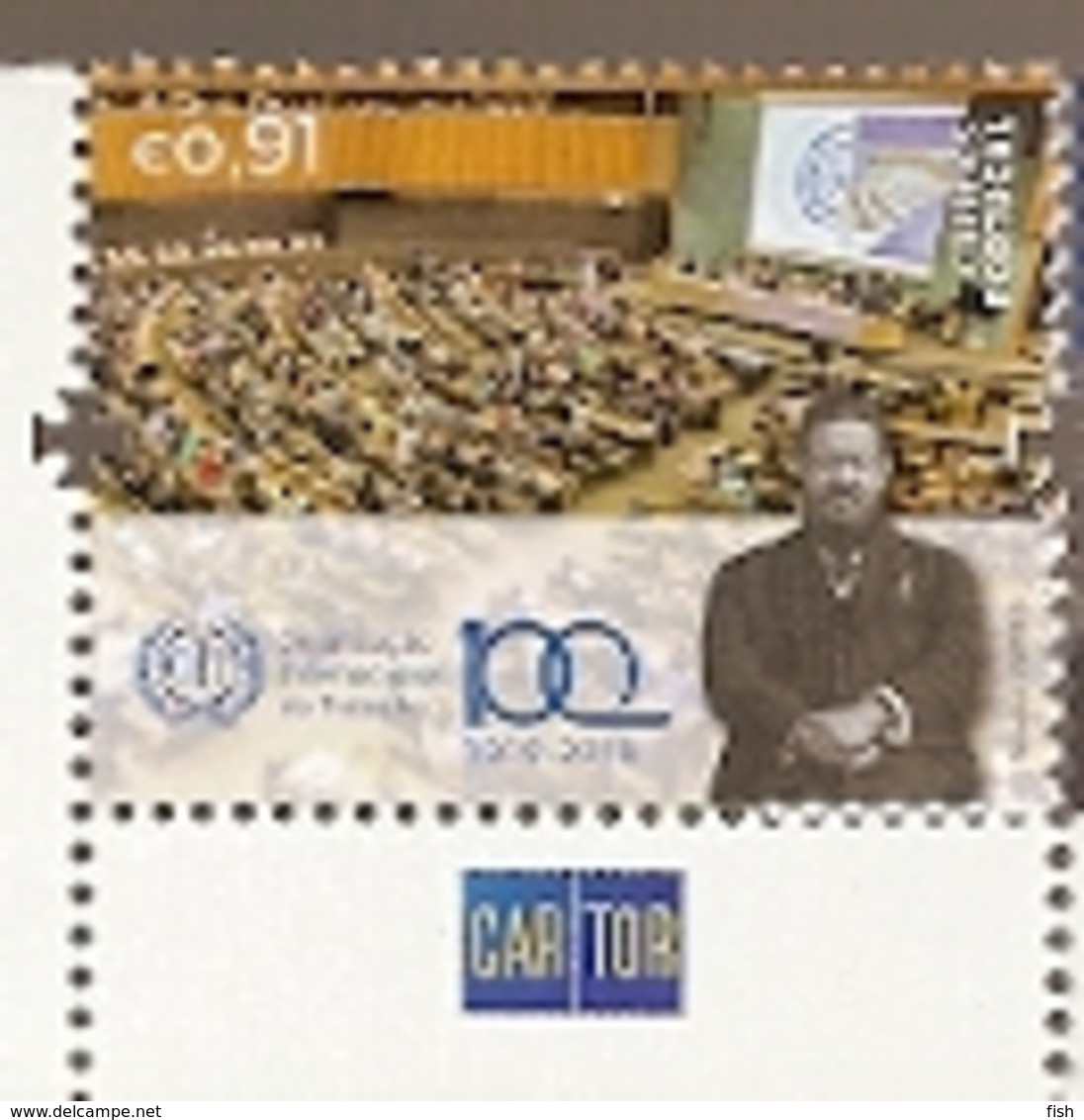 Portugal  ** & 100 Years Of The International Labor Organization 2019 (8411) - Nuovi