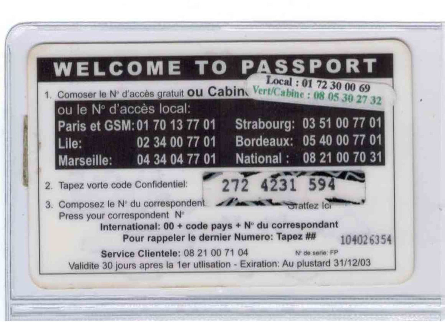 PASSPORT 2 EGYPTE - 7.50 € - Avec Autocollant Recto Et Verso -  Voir Scans - Autres & Non Classés