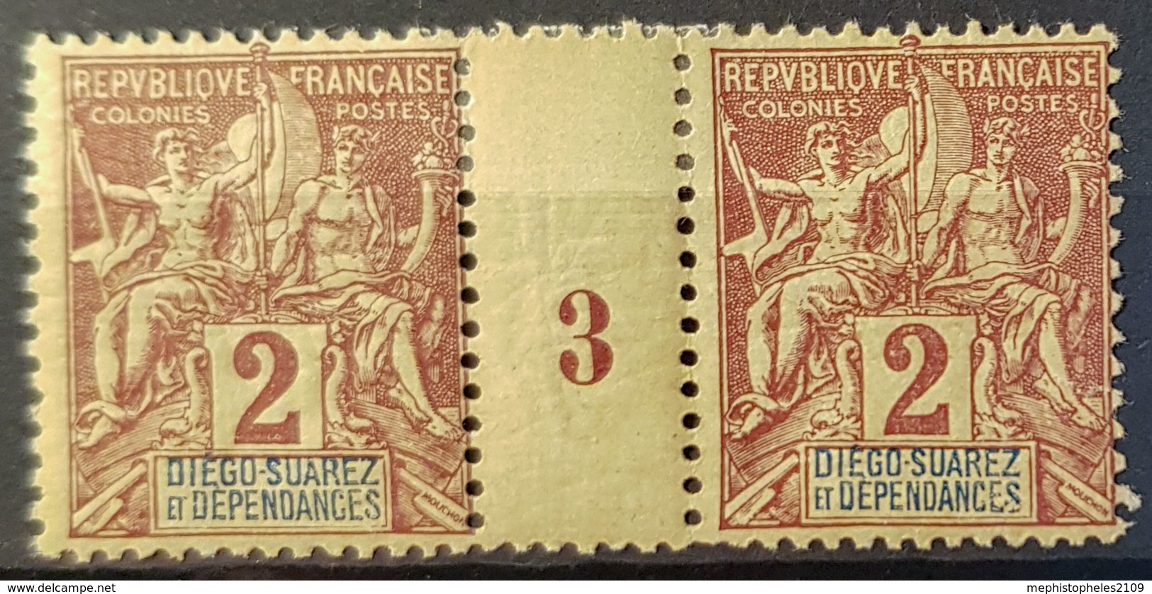 DIEGO-SUAREZ - MLH - YT 26 - Millésime - Unused Stamps