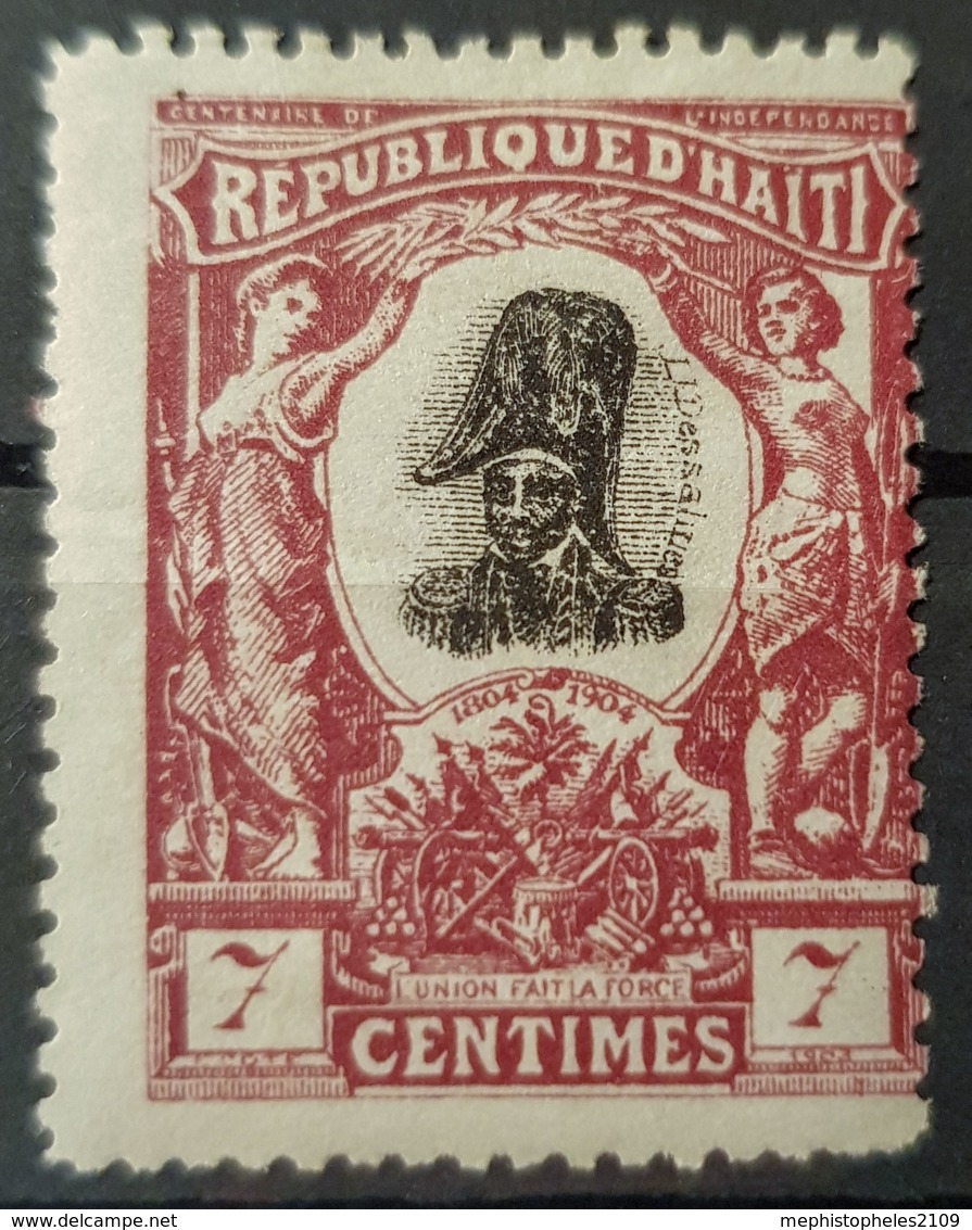 HAITI 1903 - MLH - Sc# 85 - 7c - Haiti