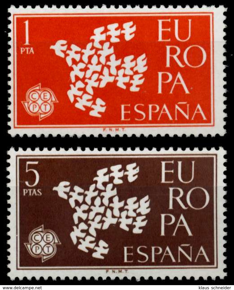 SPANIEN Nr 1266-1267 Postfrisch S049E76 - Ungebraucht