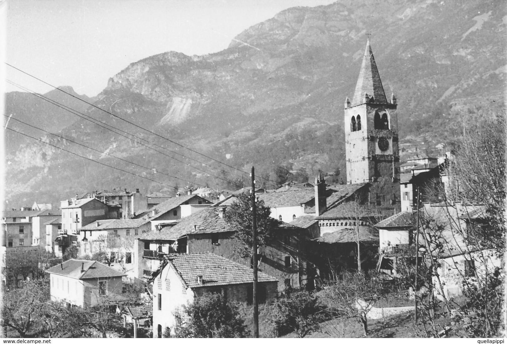 09479 "VALLE D'AOSTA - SAINT VINCENT"  VEDUTA.  FOTO ORIGINALE - Luoghi