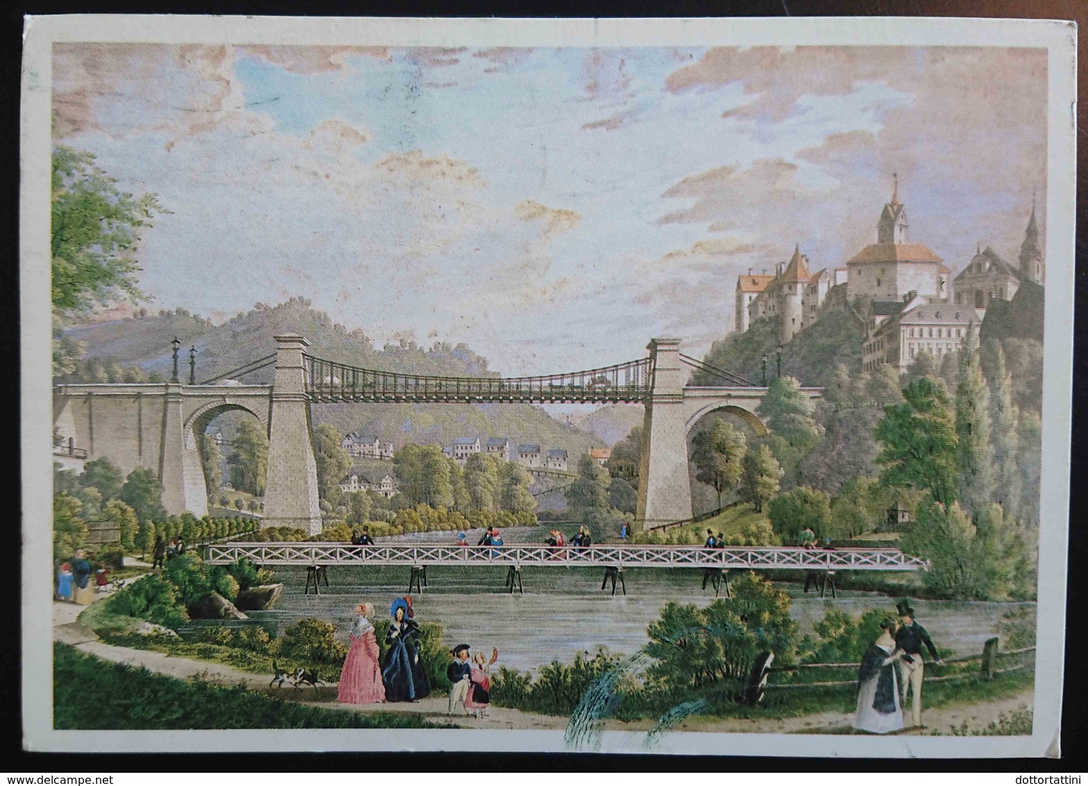 Loket (Karlovy Vary) - CZECH REPUBLIK - Kaiser Ferdinand-Brucke (1850) -   Vg - Repubblica Ceca