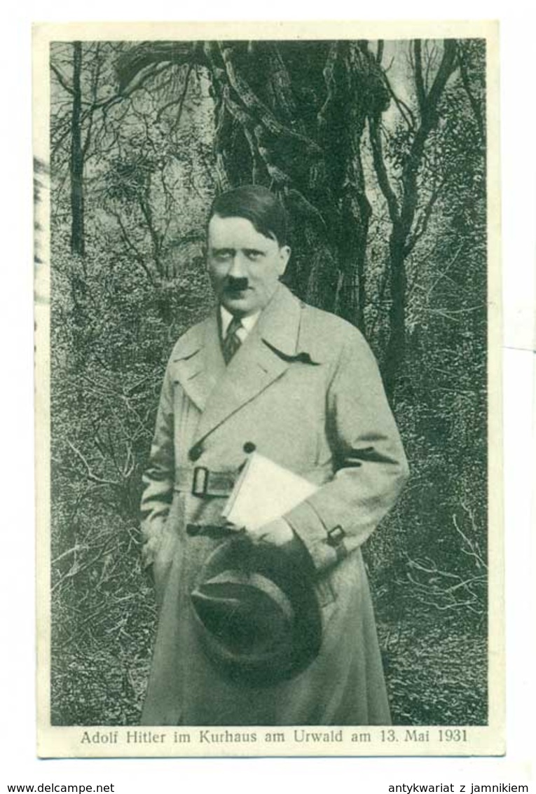 Adolf Hitler Im Kurhaus Am Urwald Am 13 Mai 1931 R - Guerra 1939-45