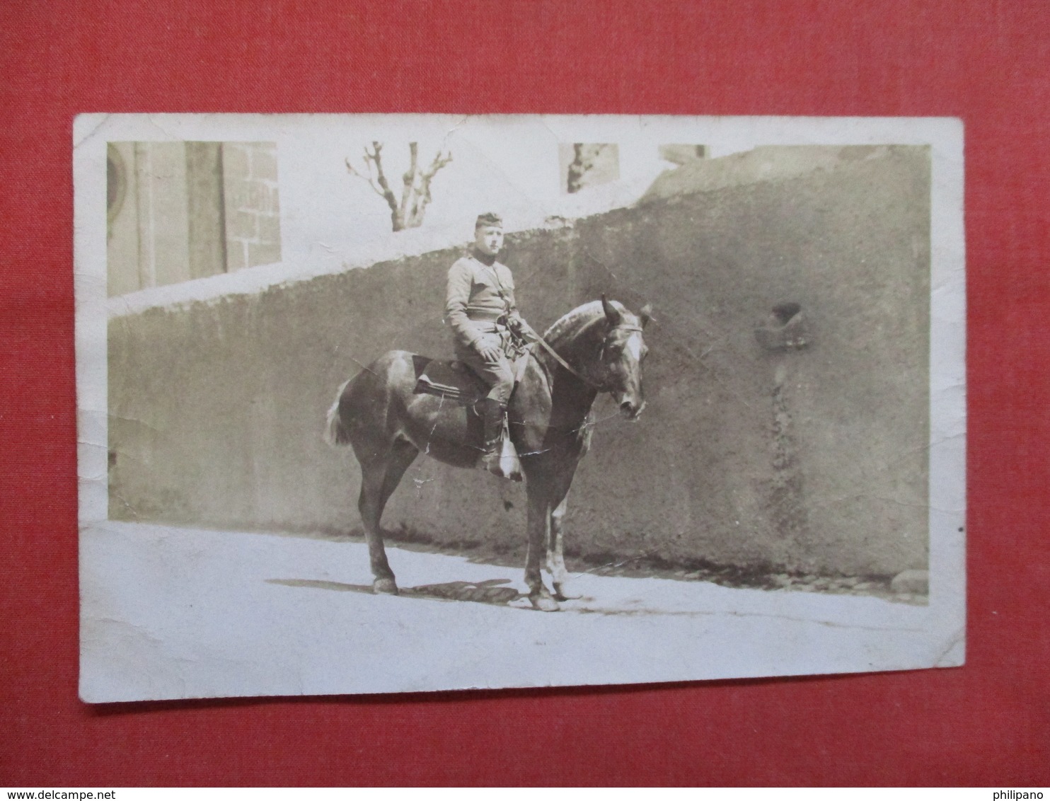 RPPC    Soldier On Horse   Ref    3568 - Other & Unclassified