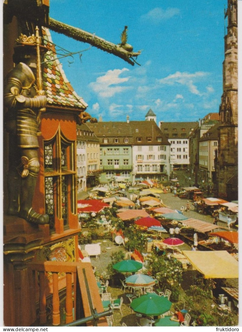 AKDE Germany Postcards Berlin - Air France Airplane At Tegel Airport - Brandenburger Tor / Sulzbach-Laufen / Dresden - Verzamelingen & Kavels