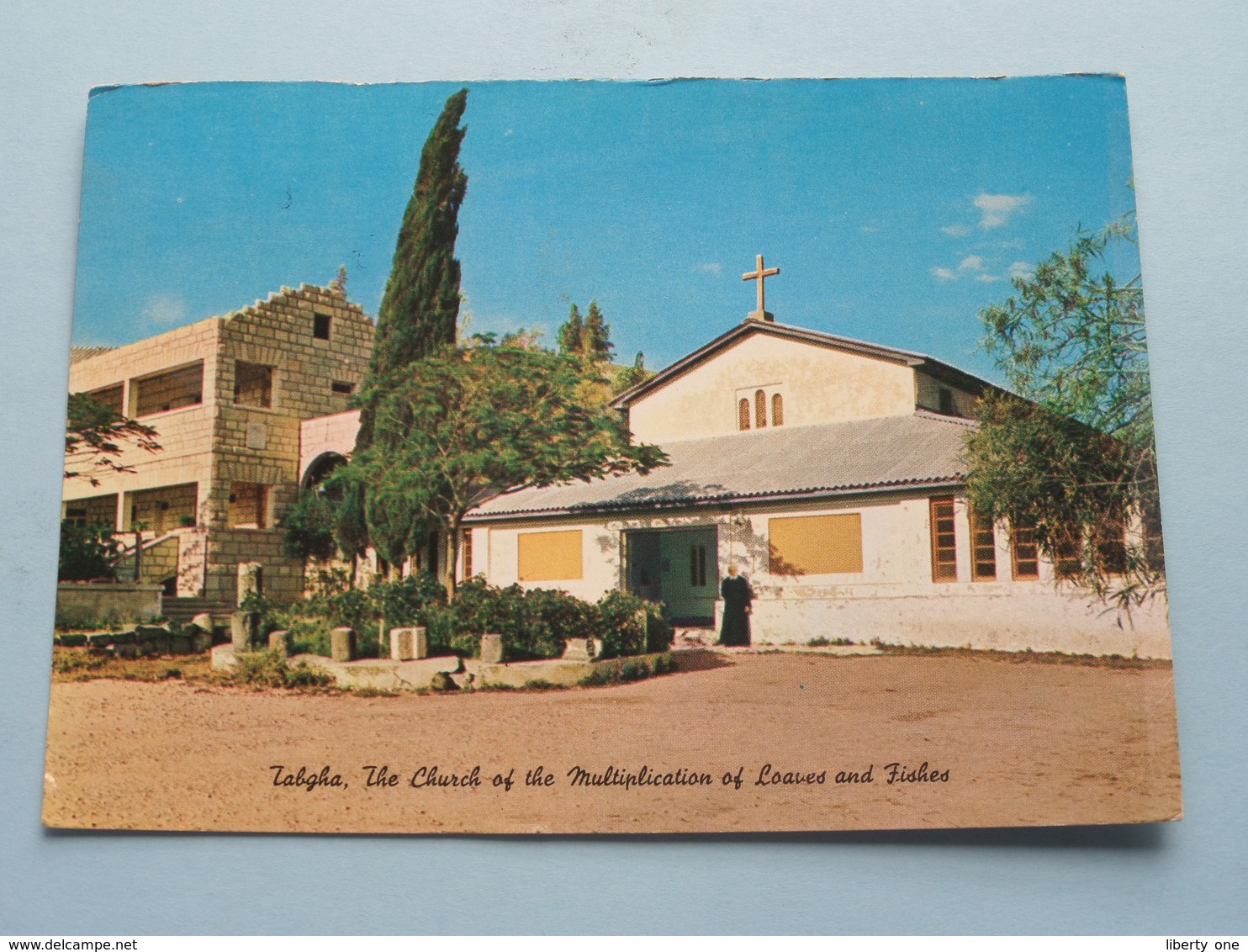 TABGHA The Church Of The Multiplication Of Loaves Adn Fishes / Stamp Anno 197? ( See/voir Photo Detail ) ! - Israel