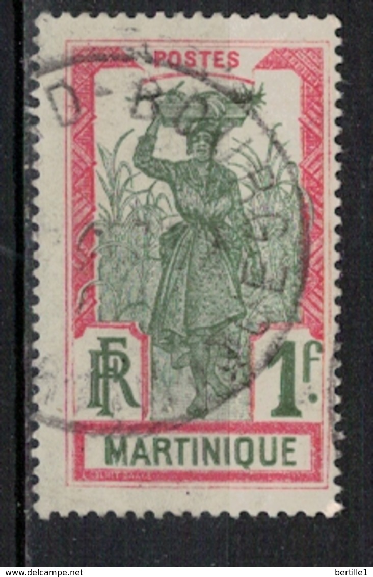 MARTINIQUE               N°     YVERT    125    OBLITERE       ( Ob  5/17 ) - Gebraucht