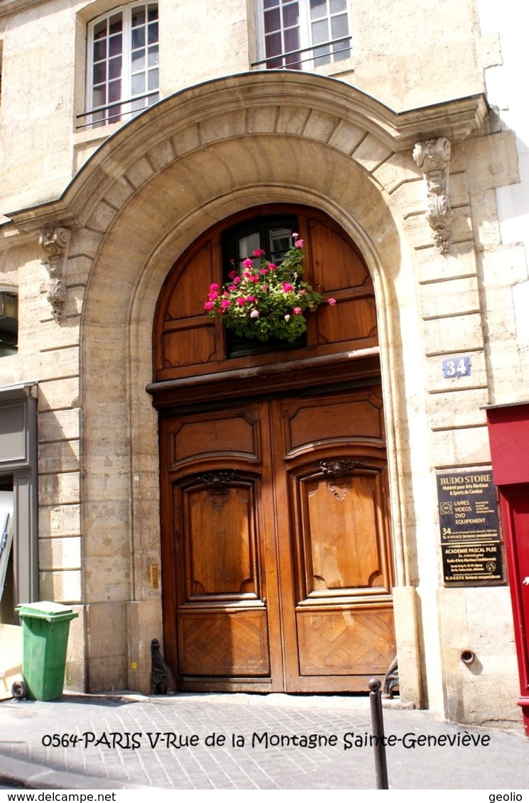 Paris V (75)- Rue De La Montagne Sainte-Geneviève (Edition à Tirage Limité) - Paris (05)